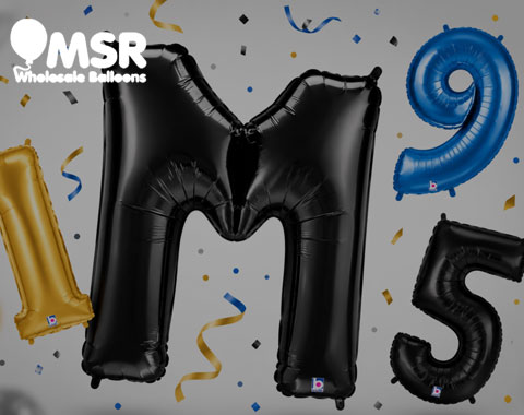 Number balloons